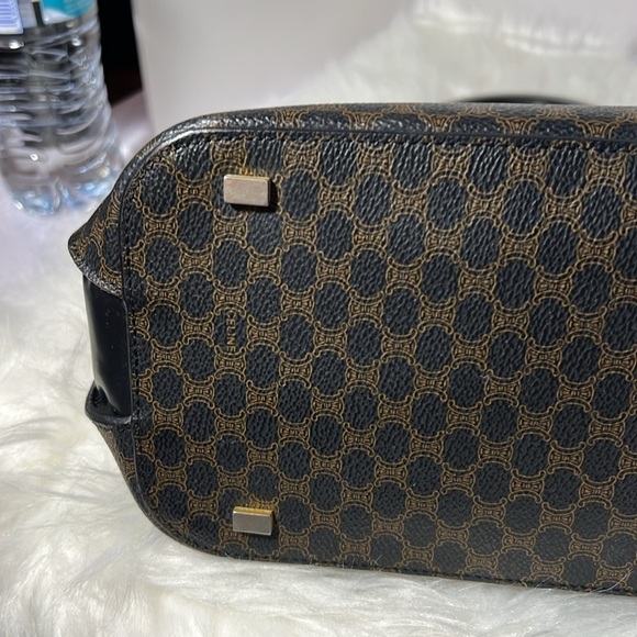 Celine Macadam Hand Bag Leather Pvc #164546C40B. P33 - Picture 12 of 13